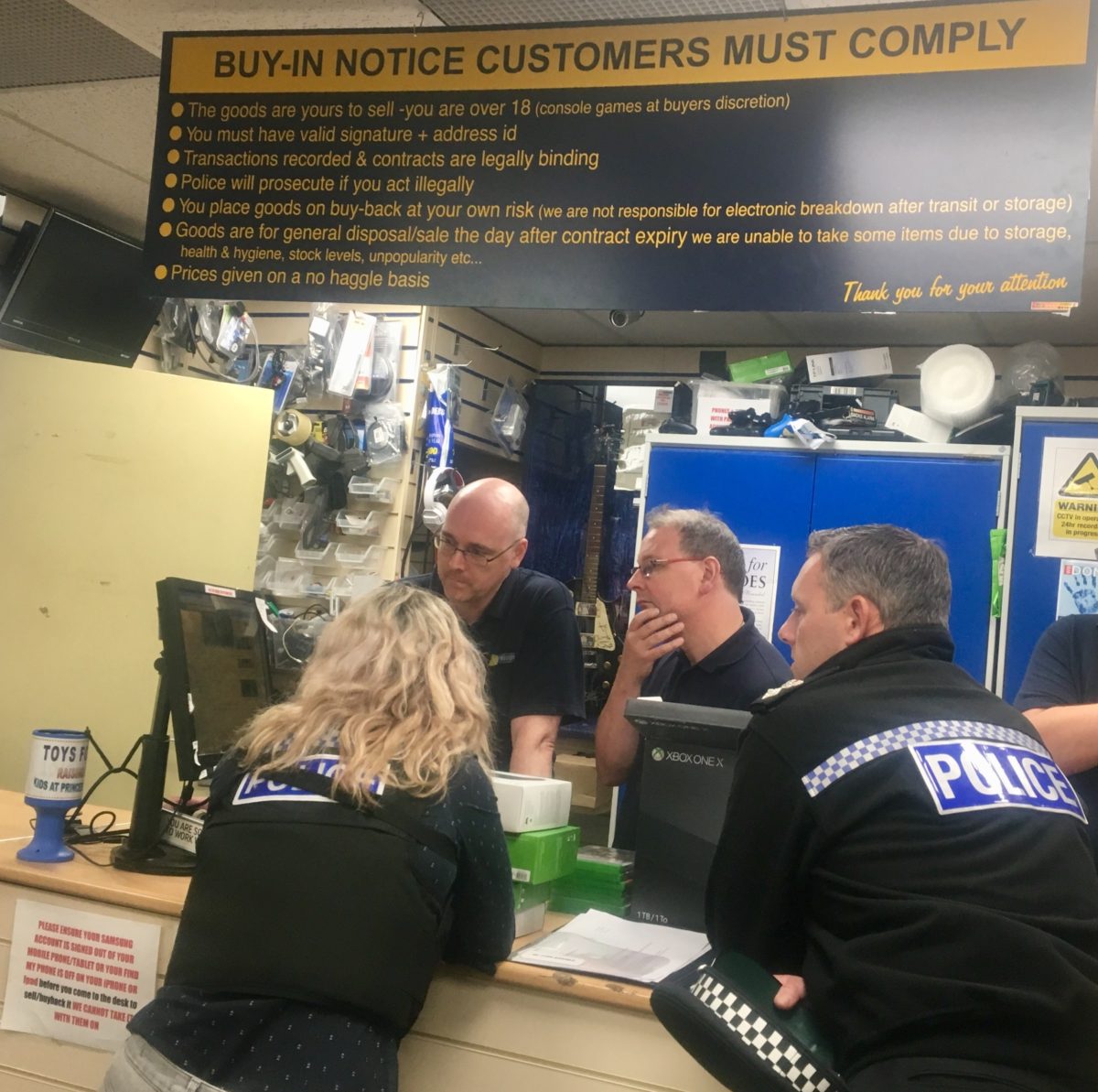 SecondHand Stores West Mercia Police